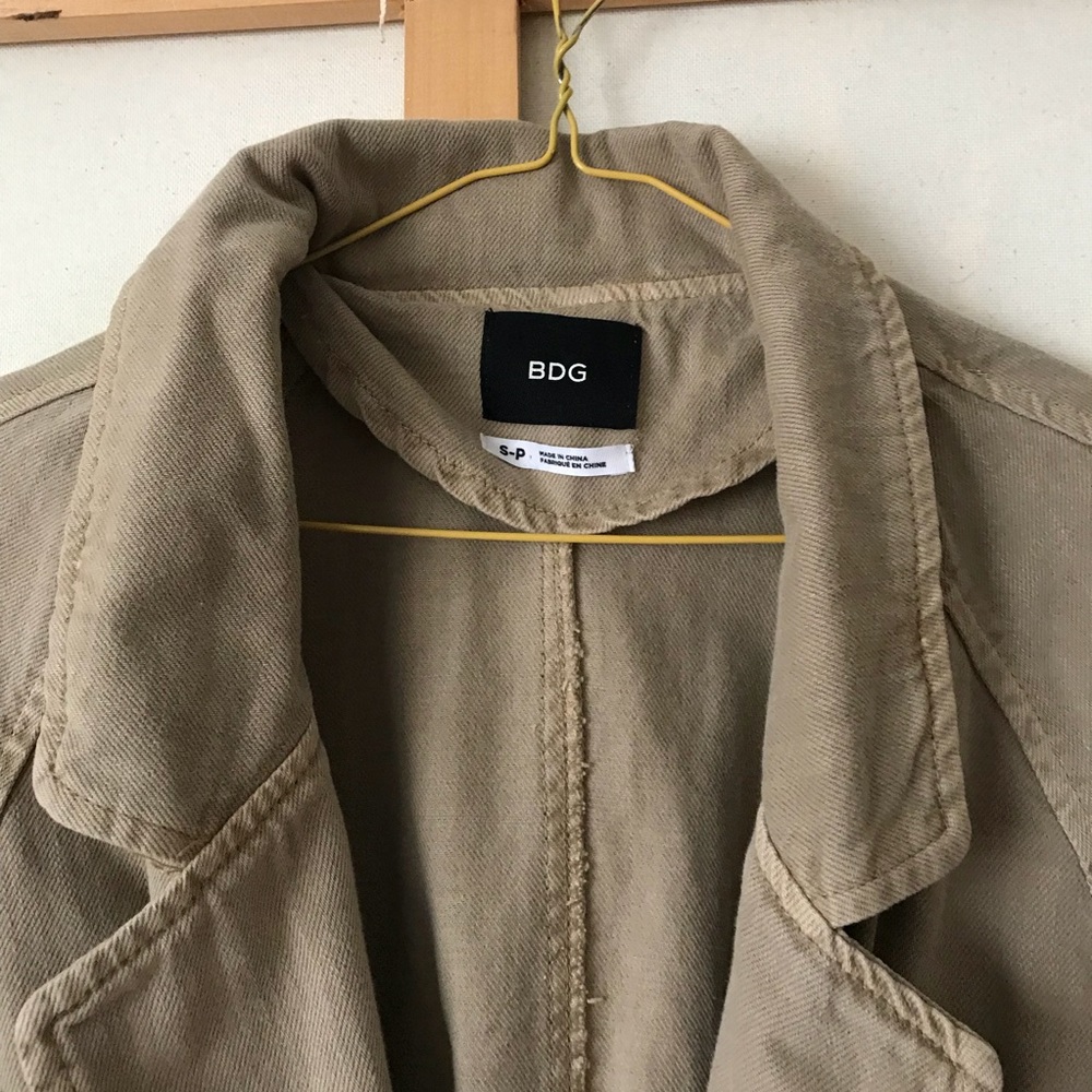 BDG canvas fringe trench - Picture 5 of 5