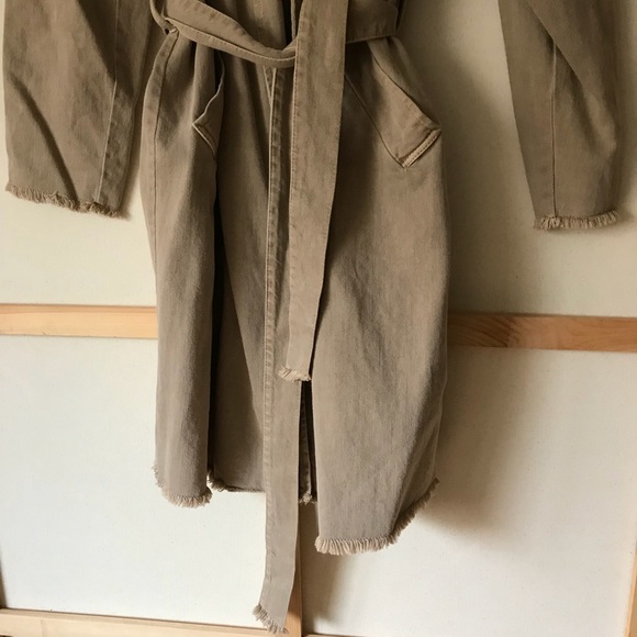 BDG canvas fringe trench - Picture 4 of 5