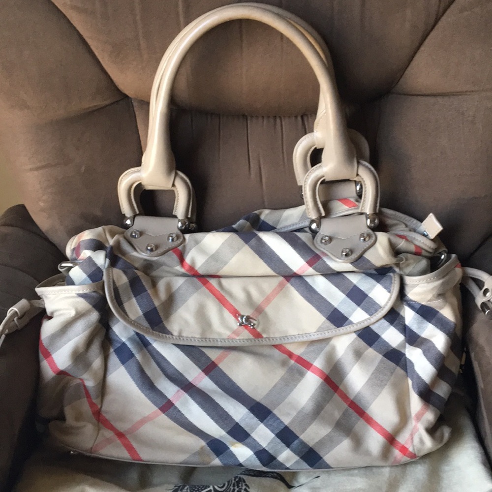 Burberry diaper bag price drop