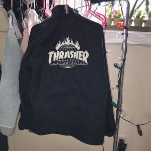 huf/thrasher skate jacket