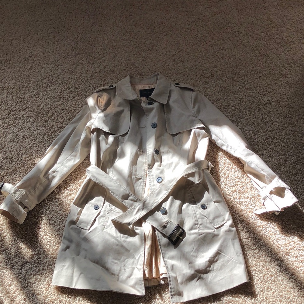 Almost brand new trench coat