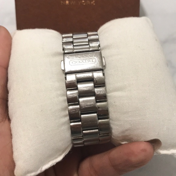 Coach Pink & Silver Boyfriend Watch main image 7