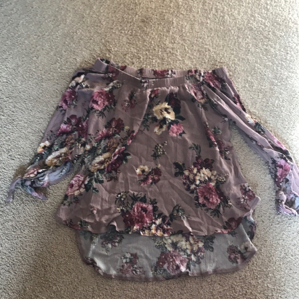 Floral Off-Shoulder Top