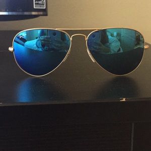 Blue RayBan Aviators