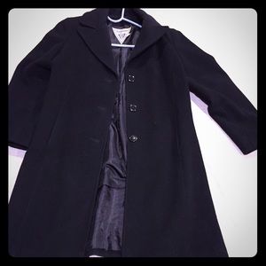 Black Marvin Richards pea coat