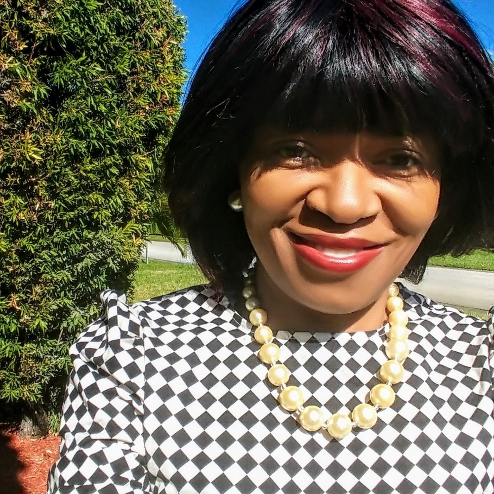 H&m checker blouse