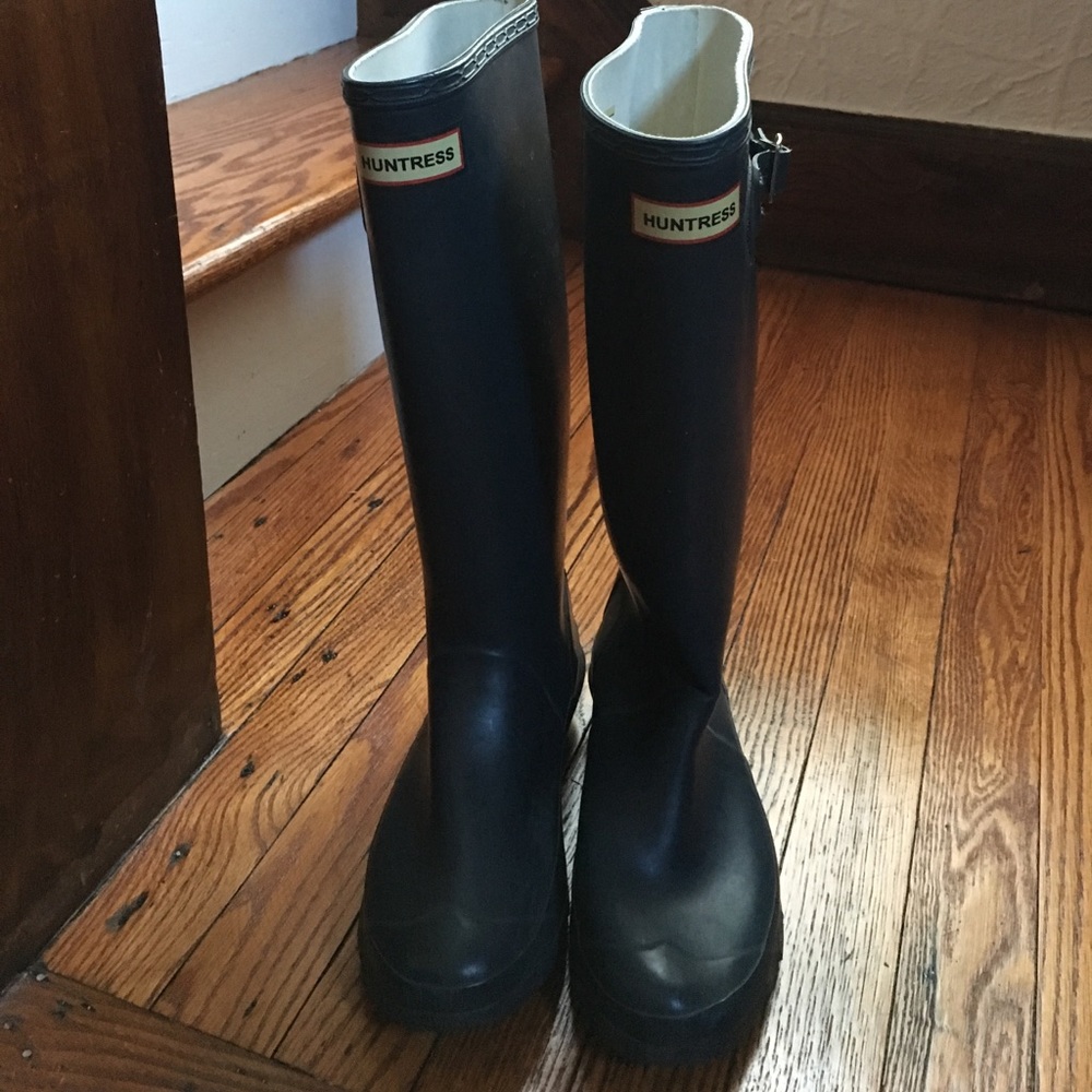 Hunter "Huntress" boots with Hunter fleece socks