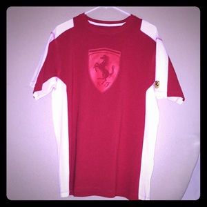 Ferrari red emblem T-shirt