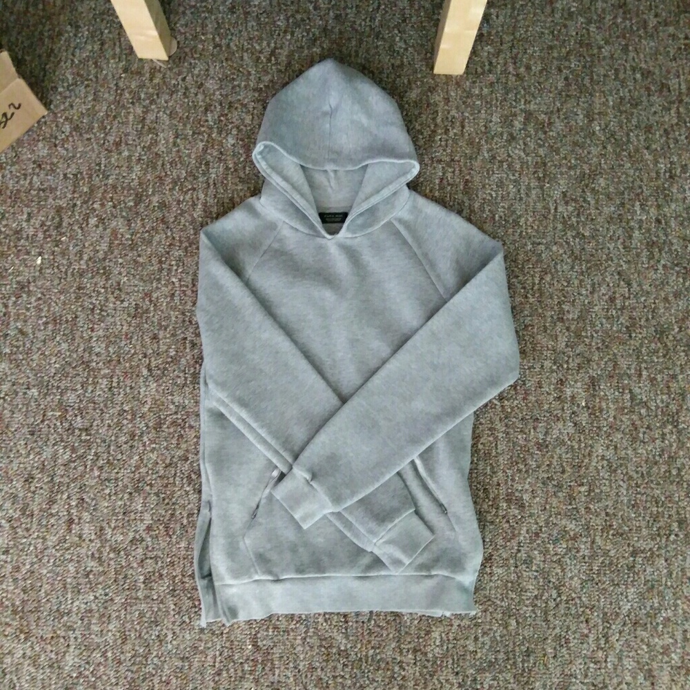 Zara Grey Hoody sz Small-  FOG style