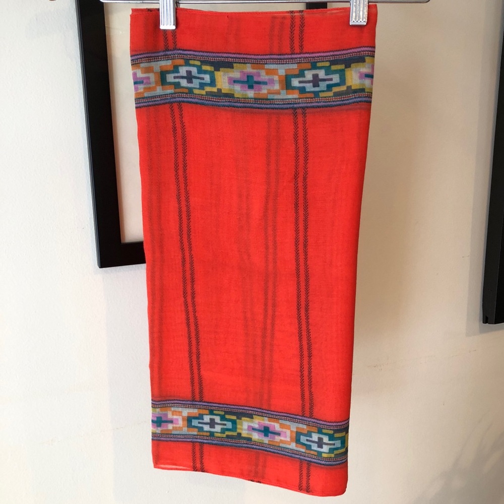 J.Crew Aztec print scarf