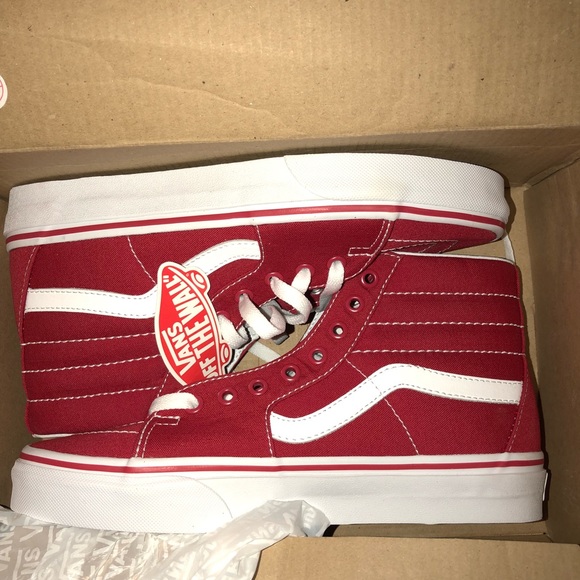 red high top vans