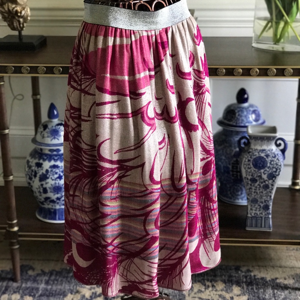 Beautiful handmade pashmina midi skirt!  $50