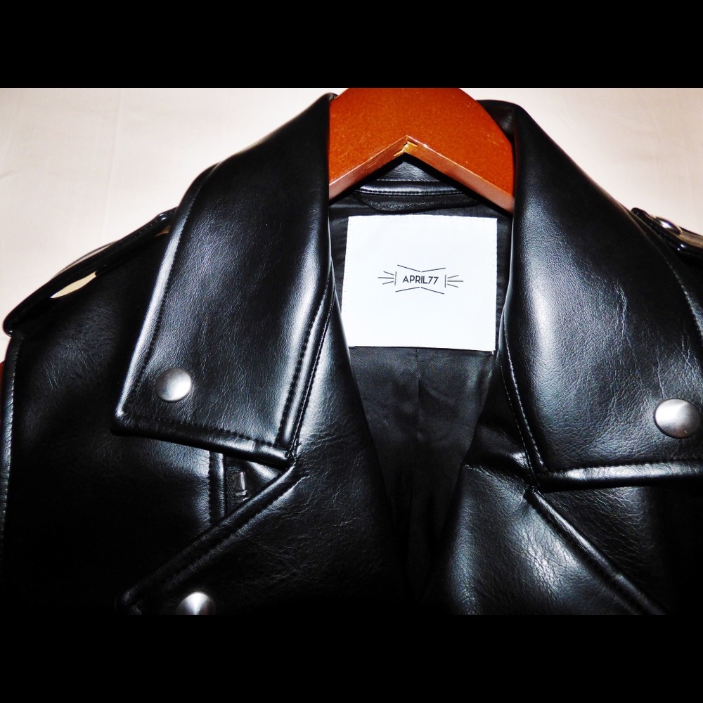 APRIL 77 MEN’S FAUX LEATHER VEST