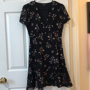 Madewell flower print dress