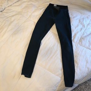Gap Pull on jean leggings