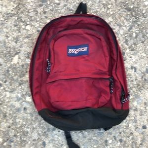 janSport maroon backpack