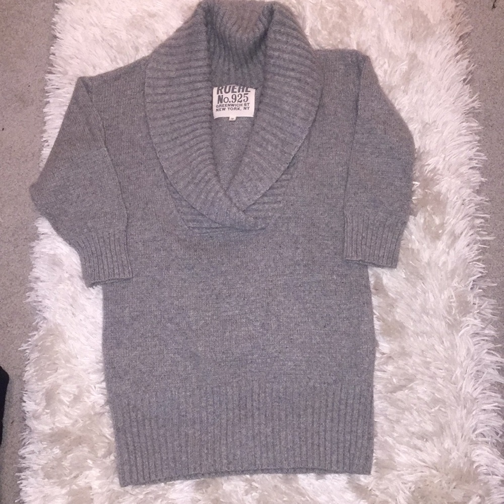 Lamswool blend chunk v-neck sweater