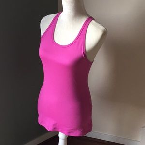 Nike Dri-Fit Slim Fit Tank Top in Pink