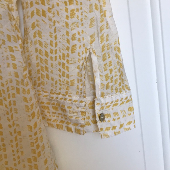 a.n.a Half Button Down Blouse - Picture 5 of 6