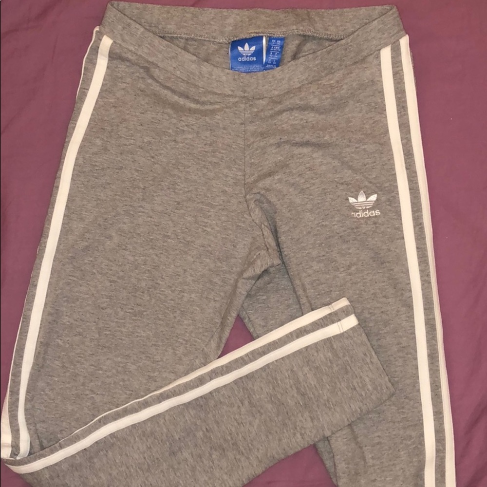 Adidas 3 stripe leggings