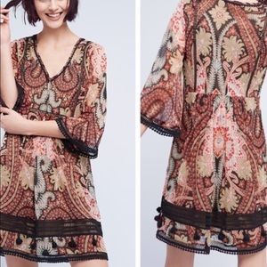 Anthropologie Ranna Gill Joss Kimono Dress