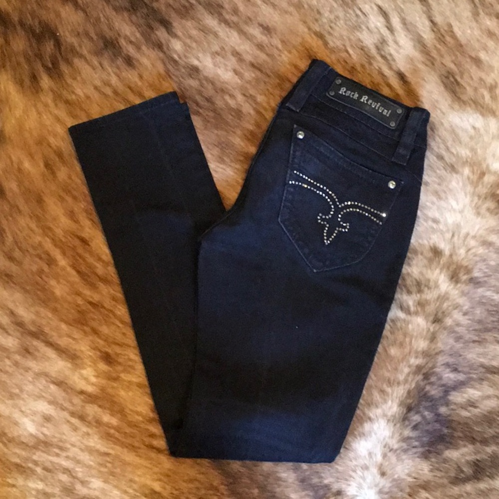 Rock Revival “Pat” skinny 28x32 Black