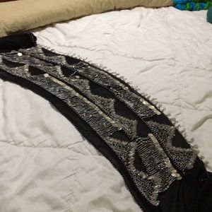 Belly dance coin hip belt