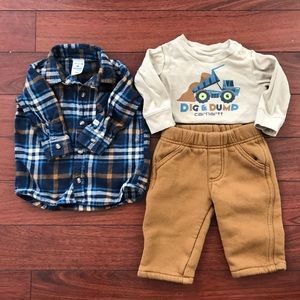 3 Piece Carhart Outfit - 6 Month
