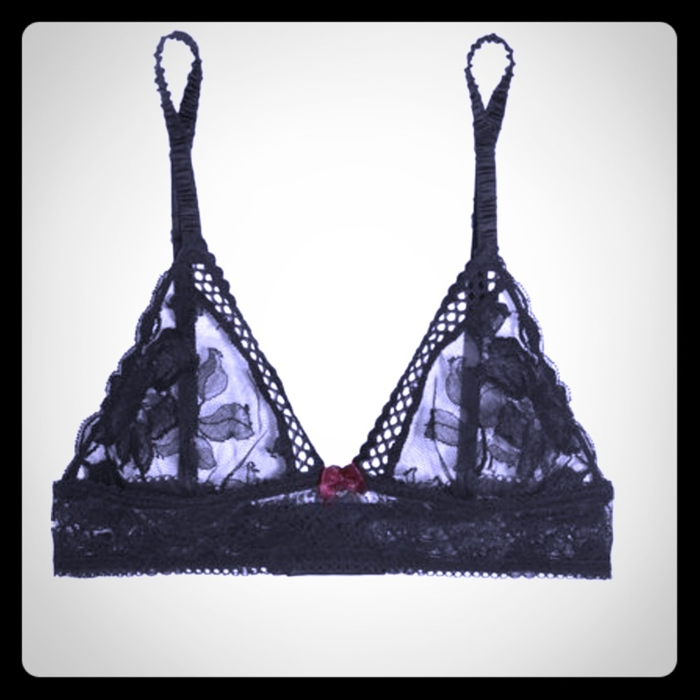 ✨New w/tags✨Stella McCartney lace soft-cup bra