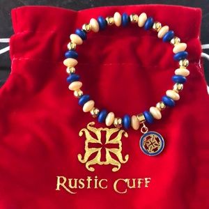 Rustic Cuff gameday Dallas bracelet NEW in bag