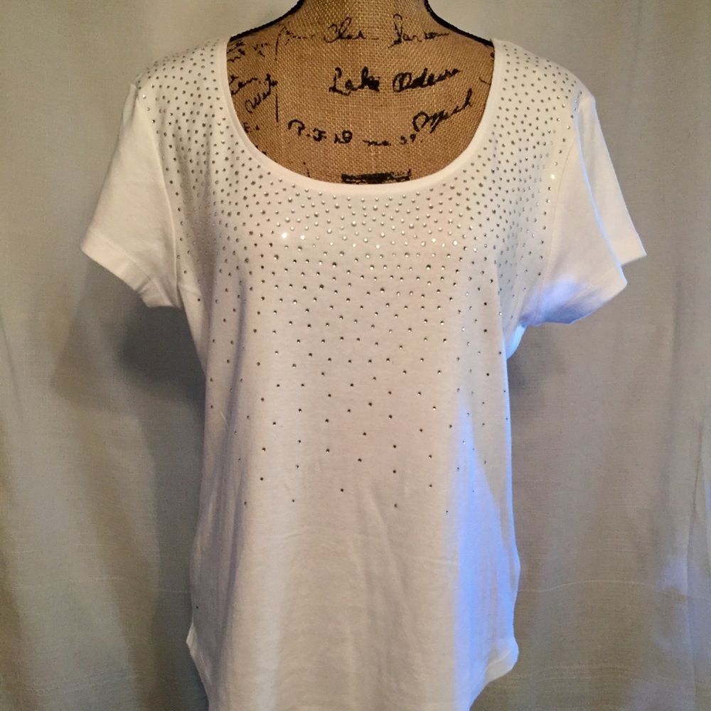 Rafaella white top