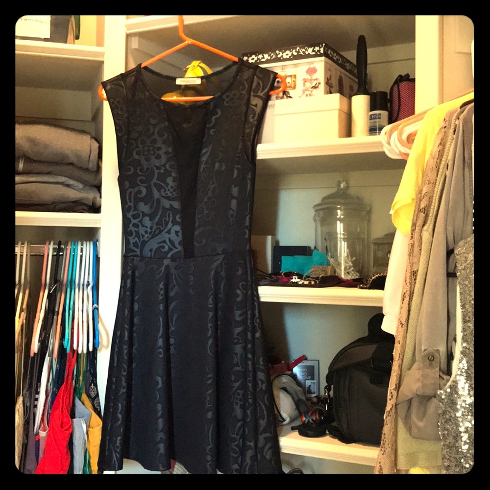 NWOT:  Super sexy black Dress!  Party Dress