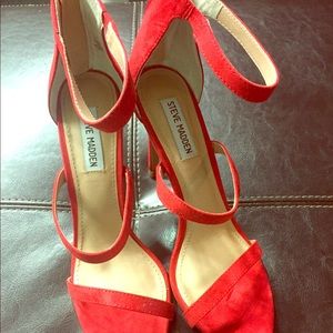 Red Steve Madden Shoes
