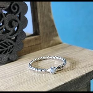 CBL Jewelry - Petite freshwater pearl in sterling ring, size 5 CBL Jewelry - Petite freshwater pearl in sterling ring, size 5