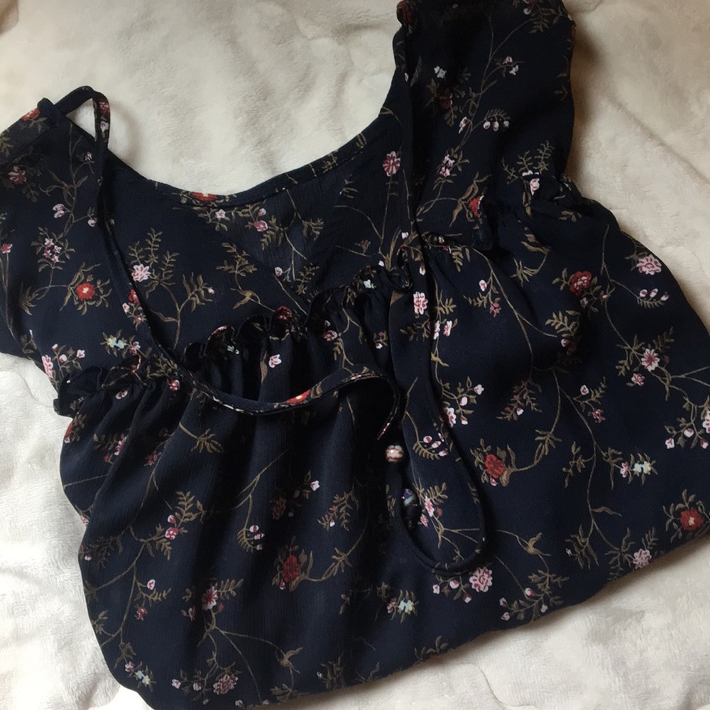 Cute flower blouse