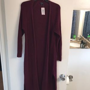 Torrid long Sweater Duster