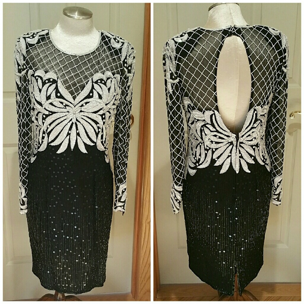 ❤️SALE❤️Vintage Robert Anthony silk dress. Size 12