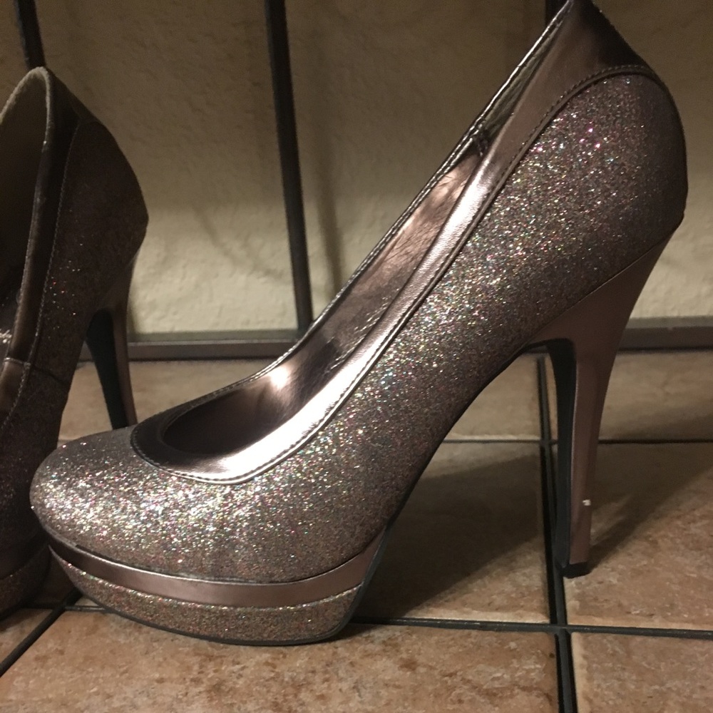 Sparkly heels