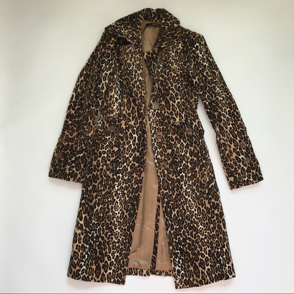Vintage Autos Lombardini Leopard Coat