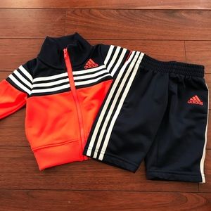 Two Piece Adidas Athletic Suit