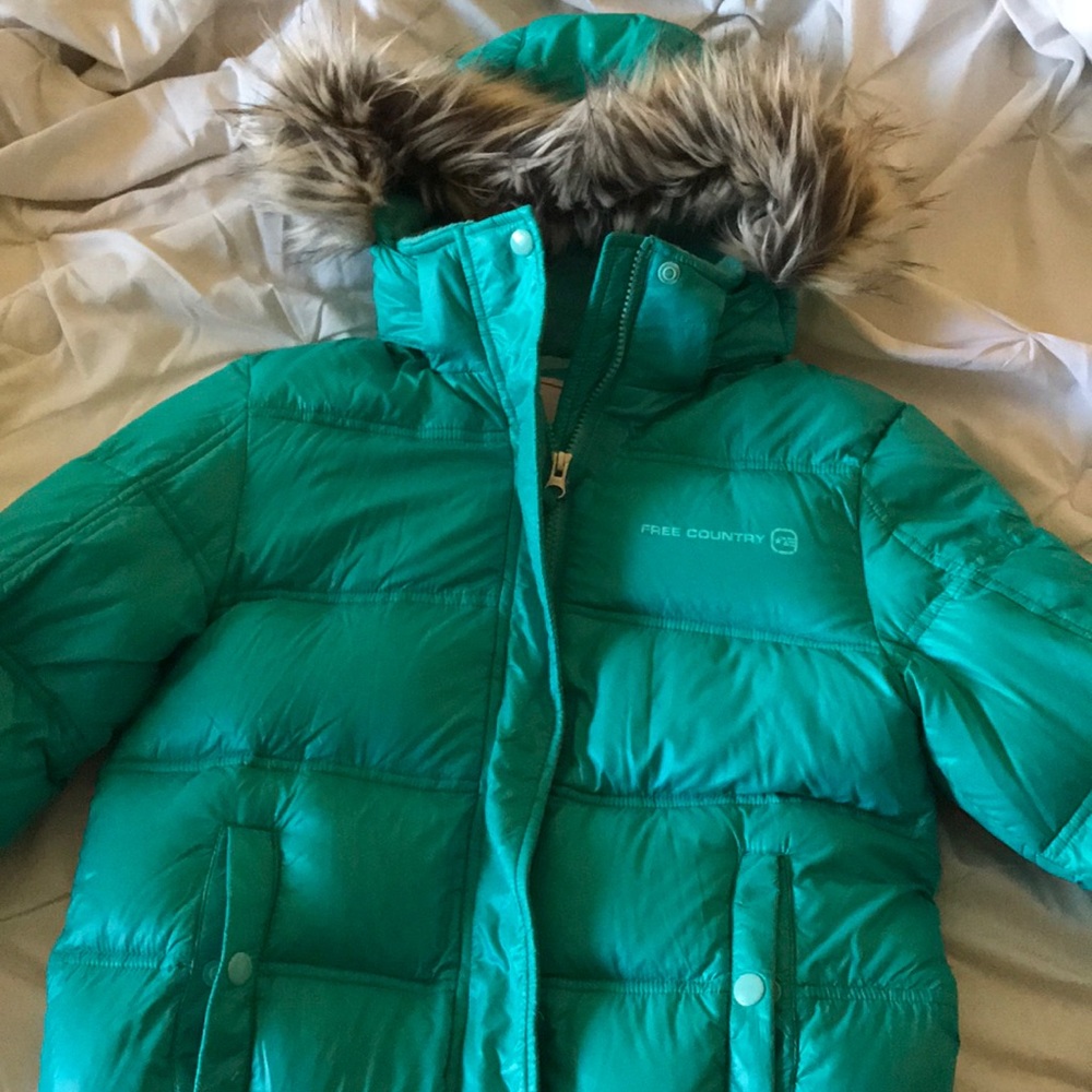 2 free country Puffer jacket