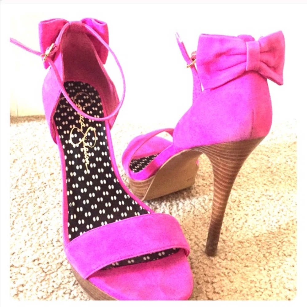 Jessica Simpson shoes Pink suede