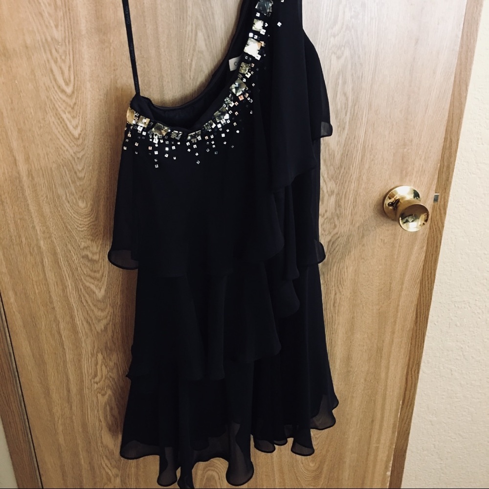 CALVIN KLEIN one shoulder dress