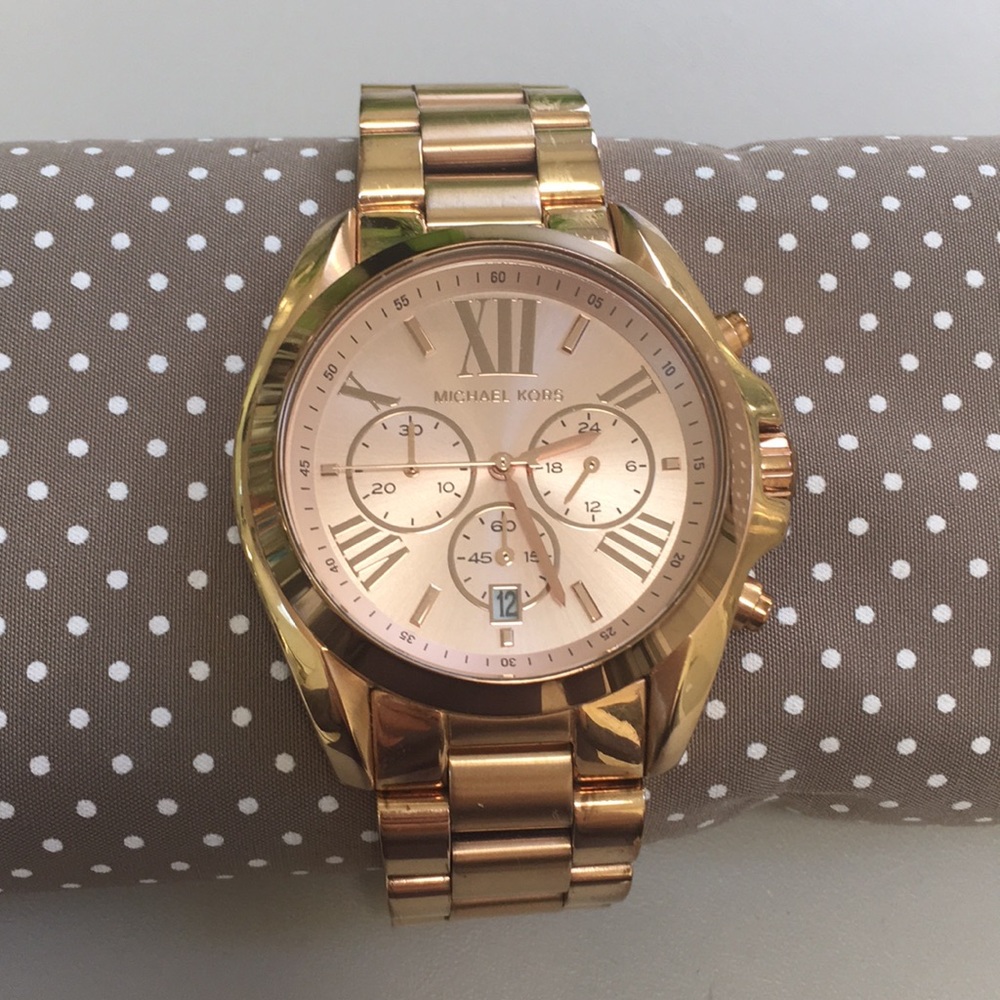 Rose Gold Michael Kors watch