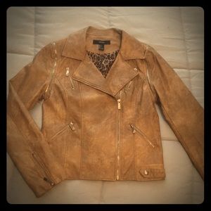 Forever 21 Vegan Leather Convertible Moto Jacket