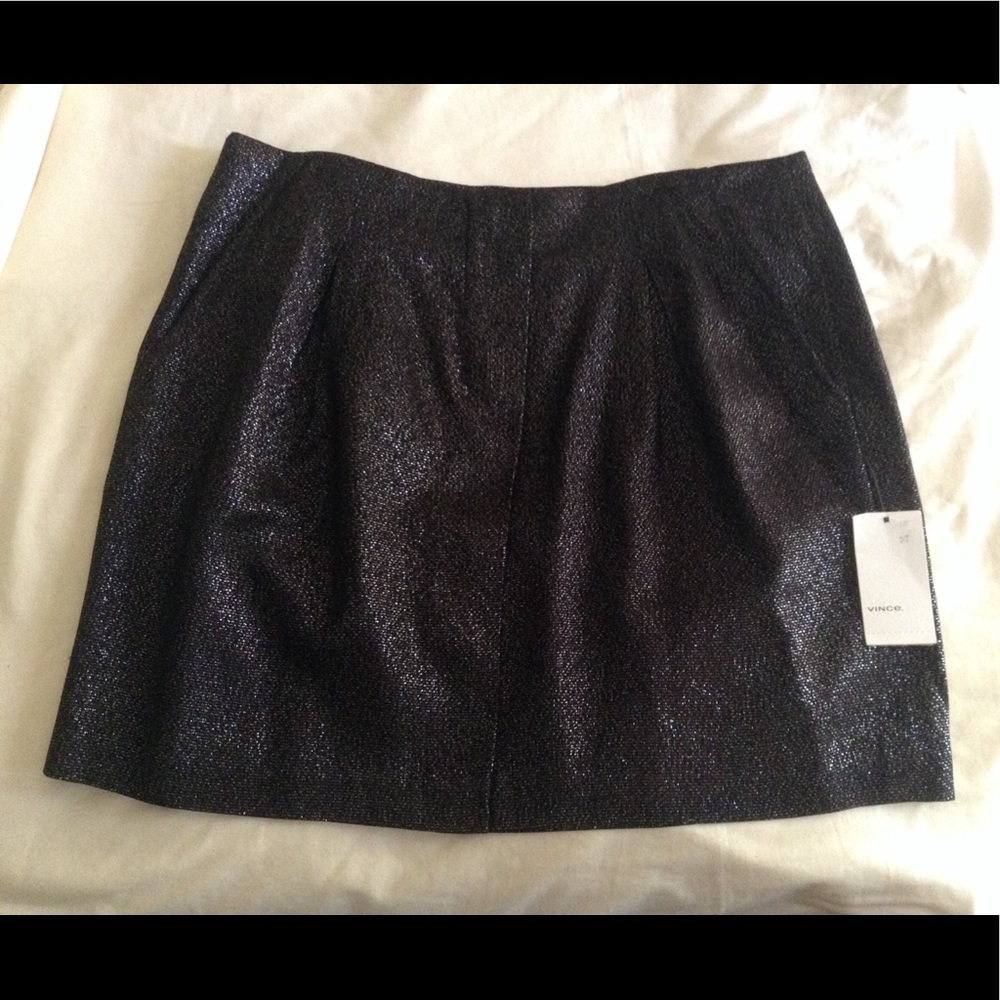 Vince metallic mini skirt for New Years
