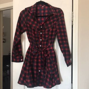 Woman’s mini dress