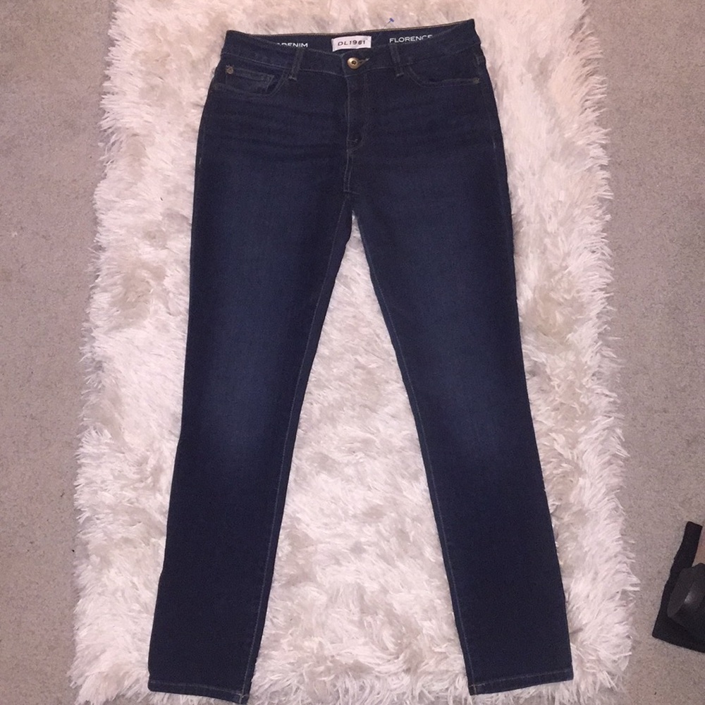 DL1961 Florence instascultpt dark wash jeans