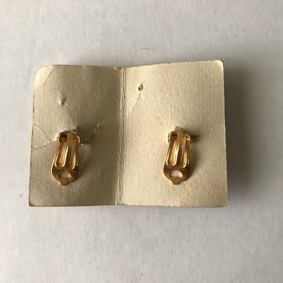 Vintage Italian Micro Mosaic Clip On Earrings - Picture 5 of 5