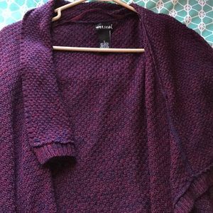 Dark Blue and Purple cardigan